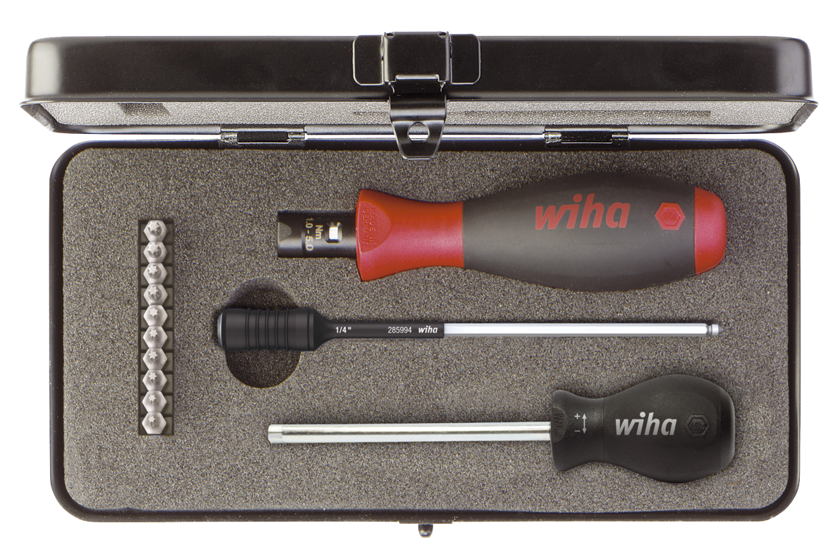 WIHA Momentschroevendraaierset TorqueVario®-S 2852 0,8-5,0 Nm (6%), 14-delig