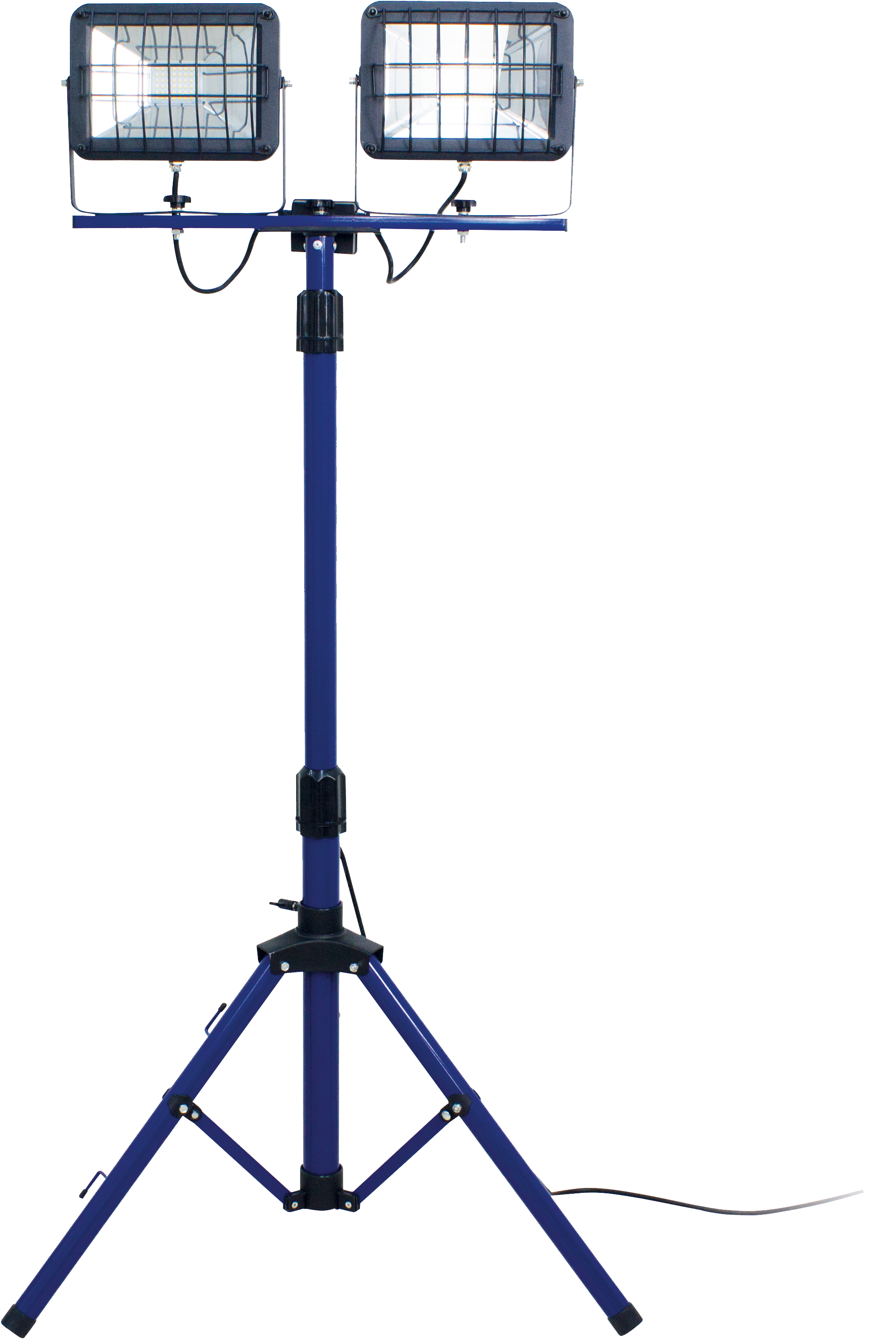 Schwabe Slimline LED Werklamp IP65 2 x 30W op statief