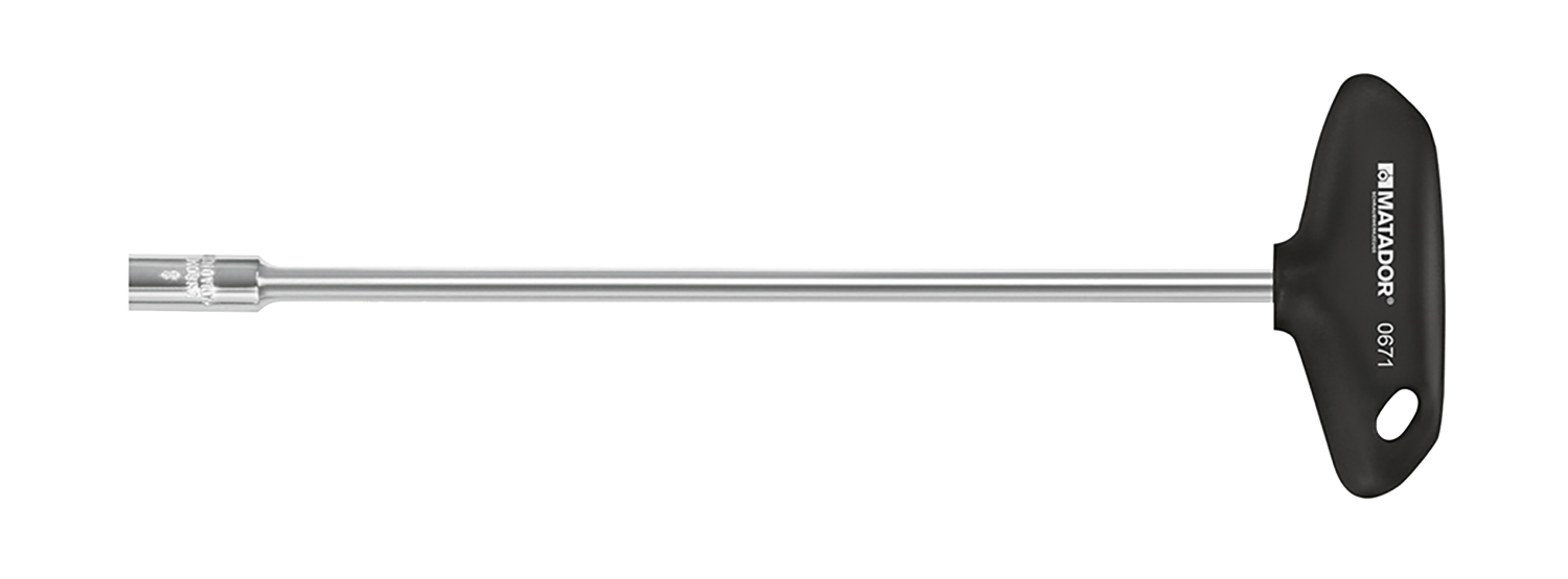 Matador T-greep Dopsleutel Zeskant 6x230mm