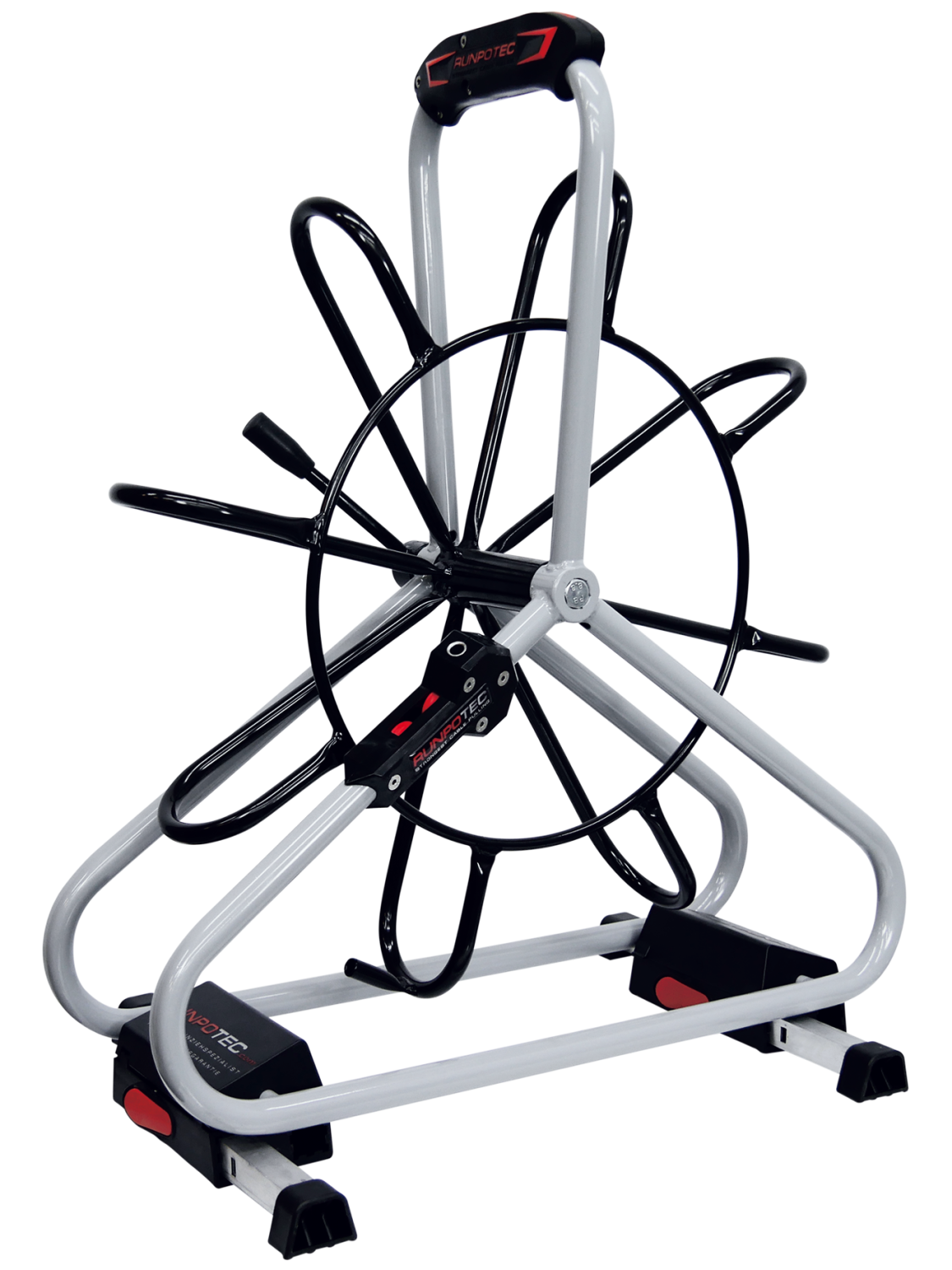 RUNPO Haspel Profi Ø 530mm verzinkt/gepoedercoat t.b.v. 6mm Glasvezel Trekveer