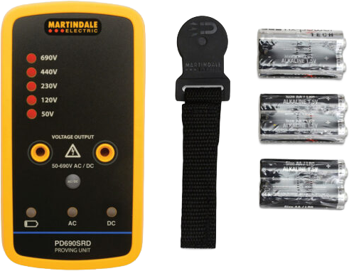 MD PD690SRD Testunit t.b.v. Tweepolige Spanningstesters