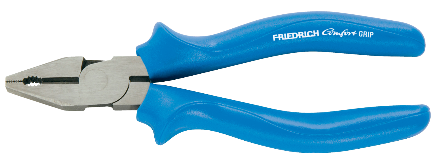 Friedrich Krachtcombinatietang blauw 205mm