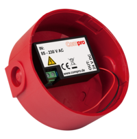 Compro Diepe Basis Signaalgever Chiasso met spanning 230V Rood