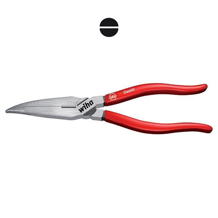 WIHA Telefoontang Gebogen Classic Z0501 200mm