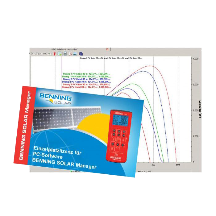 BENNING PC-Software SOLAR Manager