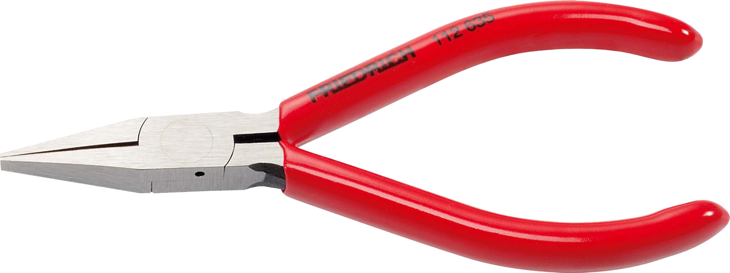 Friedrich Platbektang met veer dompel geïsoleerd 115mm