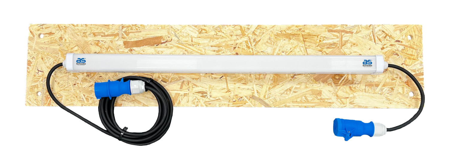 Schwabe LED-inbouwlamp 24W CEE 230V/16A 3-polig H07RN-F 3G1.5 IP44