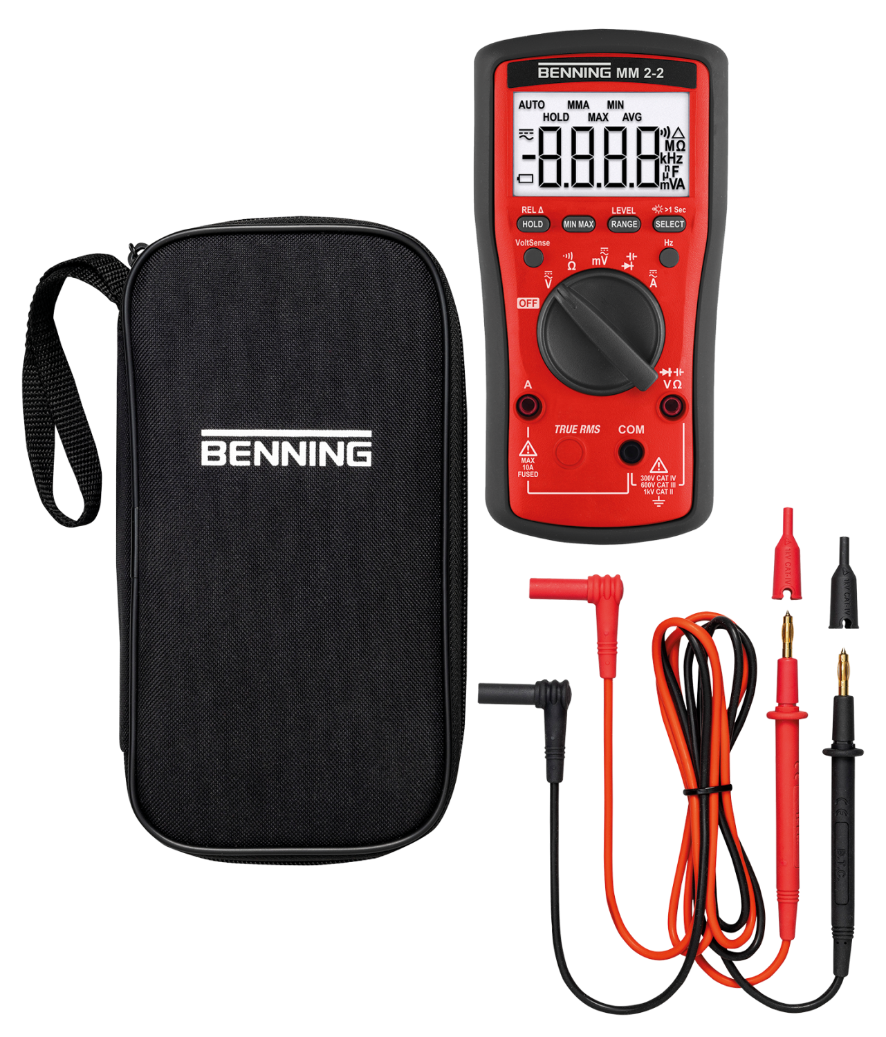 BENNING MM 2-2 Digitale Multimeter TRUE RMS