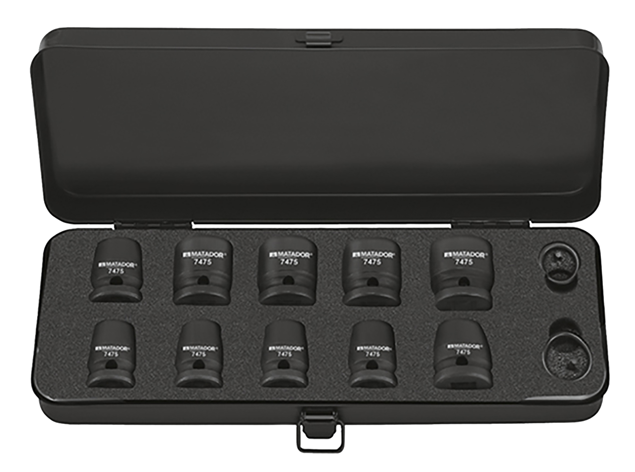 Matador 1/2" Krachtdoppenset 10-24mm, 14-delig