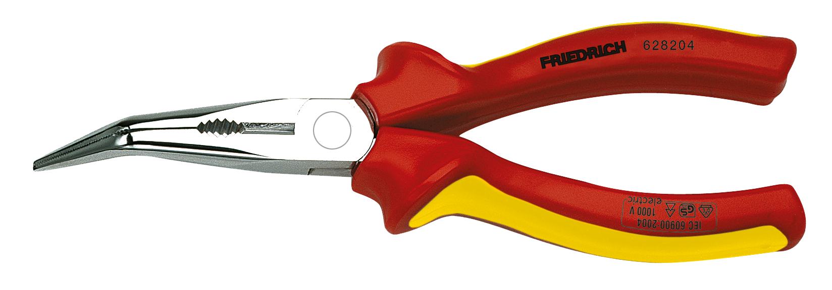 Friedrich Telefoontang gebogen 1000V 2K geïsoleerd 160mm