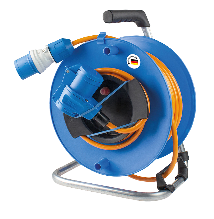 Schwabe Camping CEE Powerlight Kabelhaspel 230V/16A IP44 H07BQ-F 3G2,5 25m