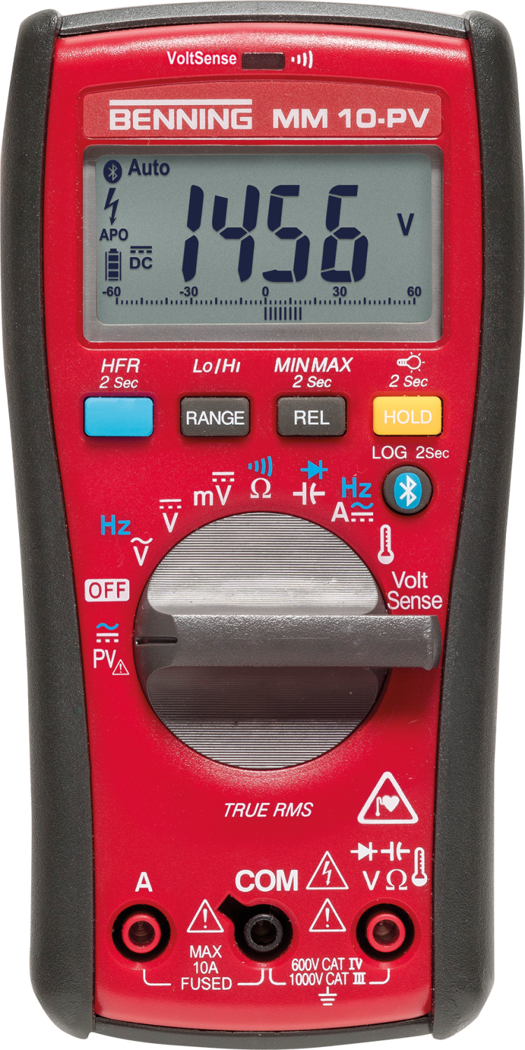 BENNING MM 10-PV Digitale Multimeter TRUE RMS