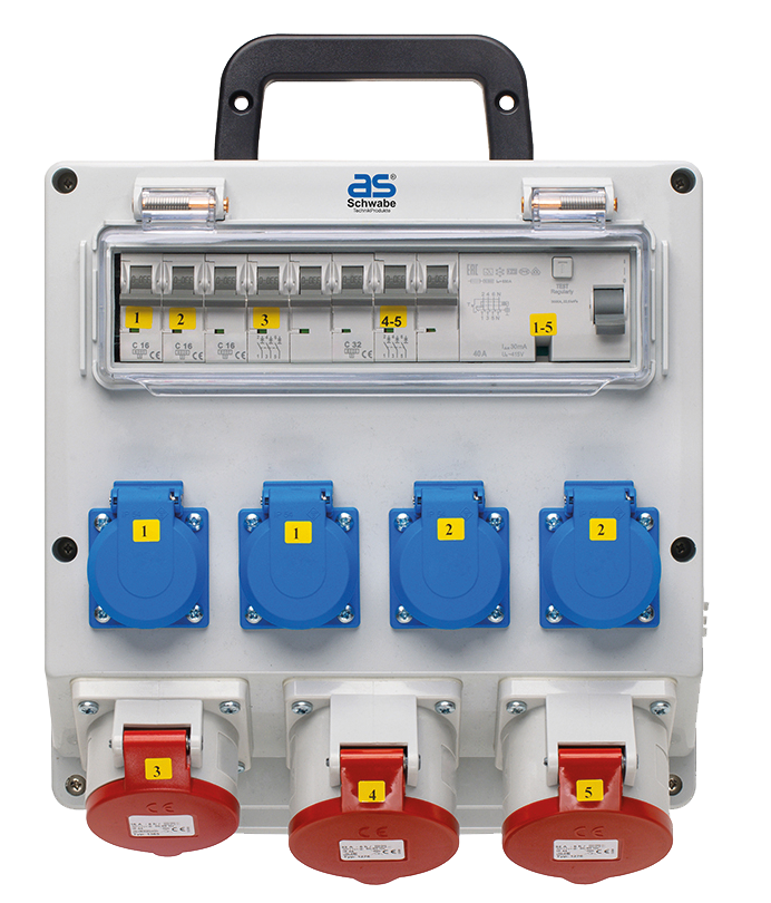Schwabe CEE Stroomverdeler FIXO 12D