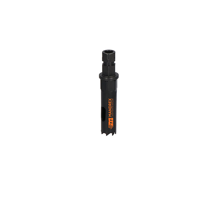 Mandrex Bi-metaal EasyXcut Gatzaag M3 45mm met adapter MHB3Q0017B Ø17mm