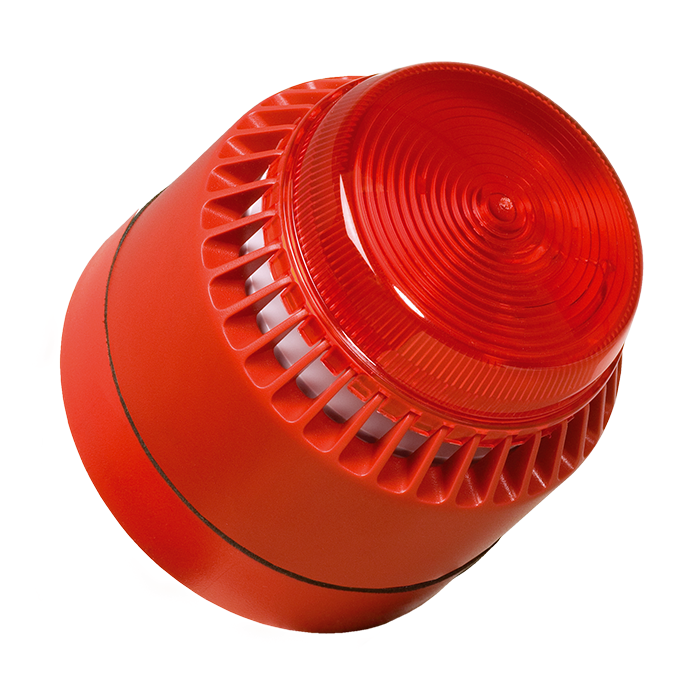 Compro Combi Signalering Flashni 24V/DC Standaard IP54 Rood