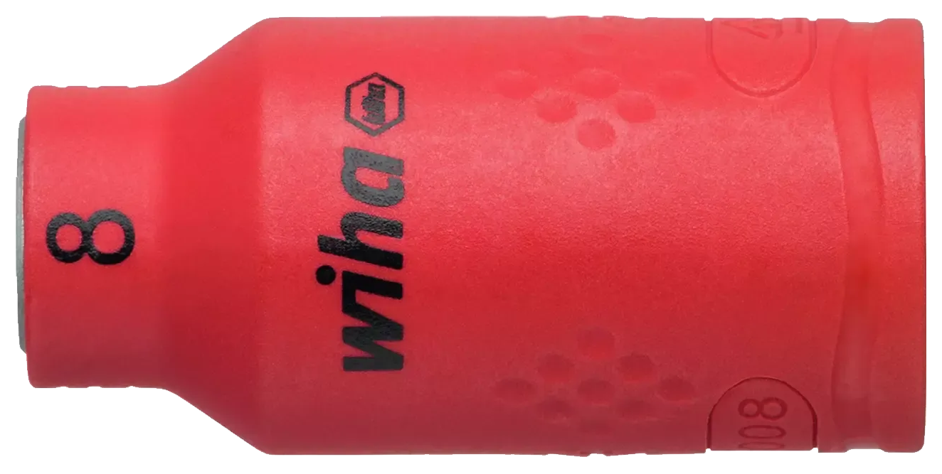WIHA 3/8" Zeskantdop 1000V VDE 7207NS 8mm