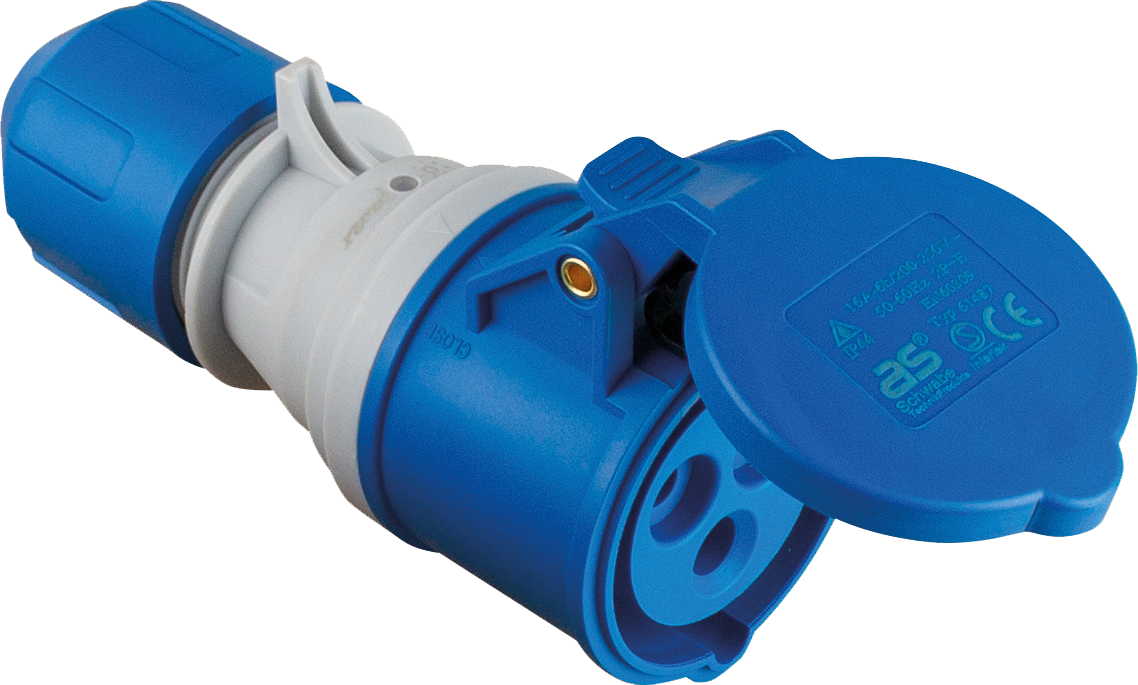 Schwabe Camping CEE Powerlight Koppelcontactstop 230V/16A IP44 3-polig