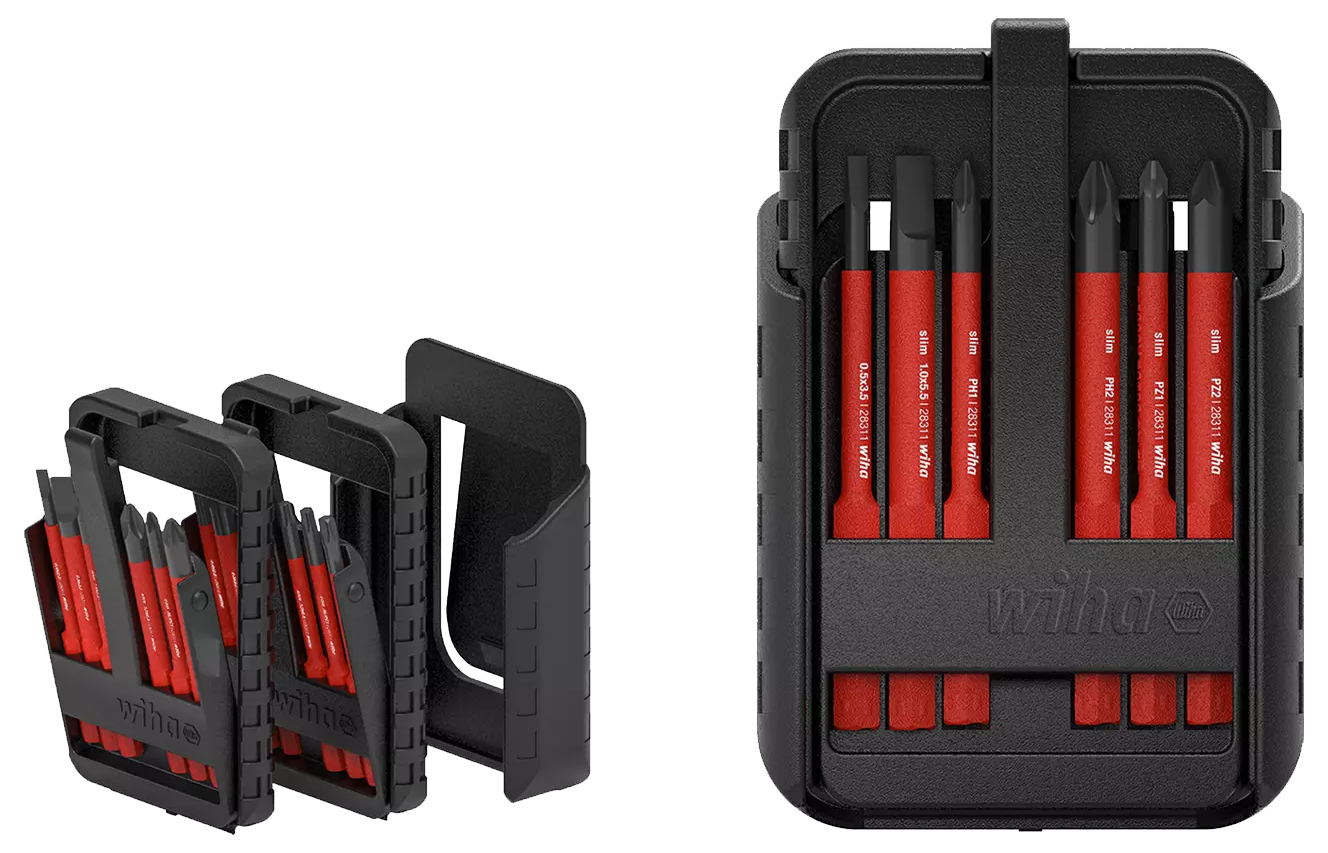 WIHA SlimBitset Electric Box 2831 SL/PH/PZ/Xeno/TX, 13-delig in blister