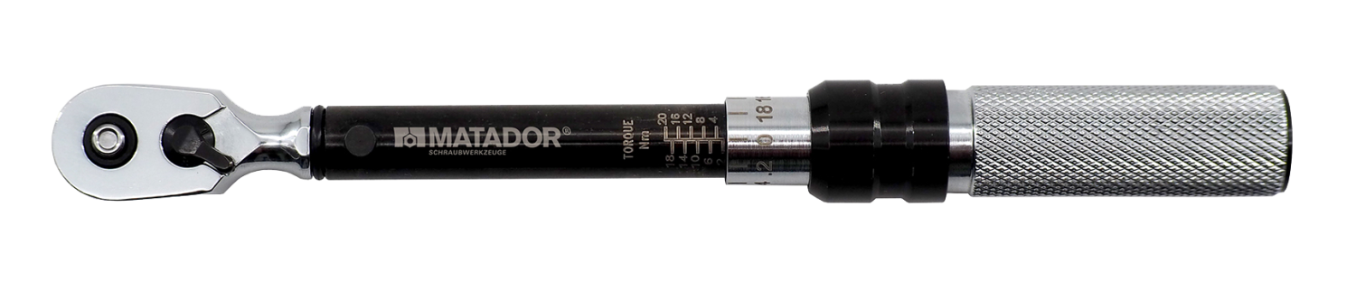Matador Mini-momentsleutel EasyTorque 1/4"  2-20Nm