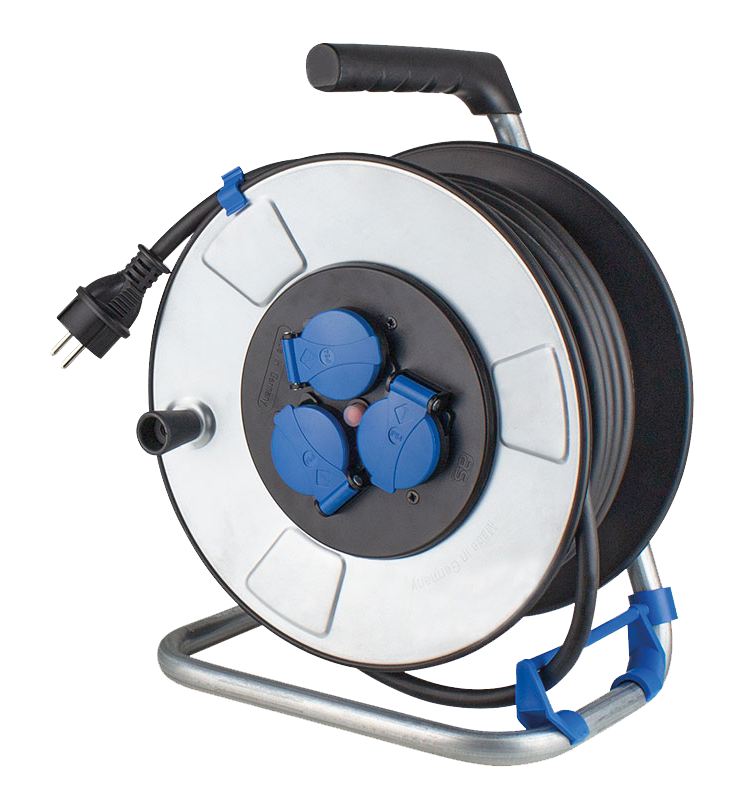 Schwabe Kabelhaspel Ironcoat 230V/16A IP44 Neopreen H07RN-F 3G1,5 25m