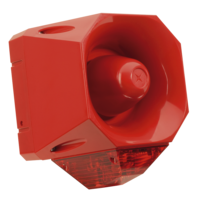 Compro Combi Signalering Asserta Maxi AV 120dB 230V AC Rood/Rood