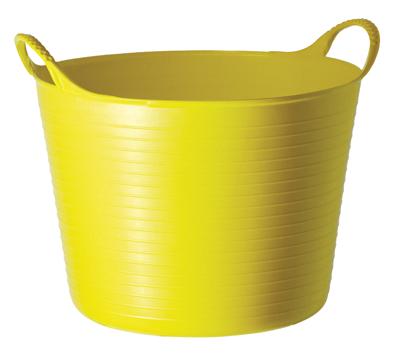 Polet Tubtrug Gorilla Geel 14L H23-Ø33cm