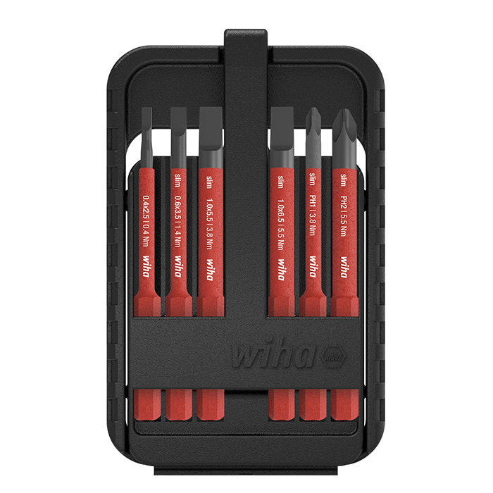 WIHA SlimBitset Electric Box 2831 SL/PH, 7-delig in blister