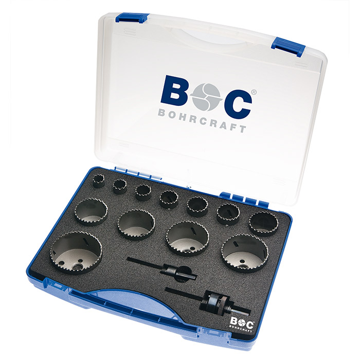 BC Bi-metaal gatzagenset HSS RLS 14 "Allround" 19-76mm, 14-delig