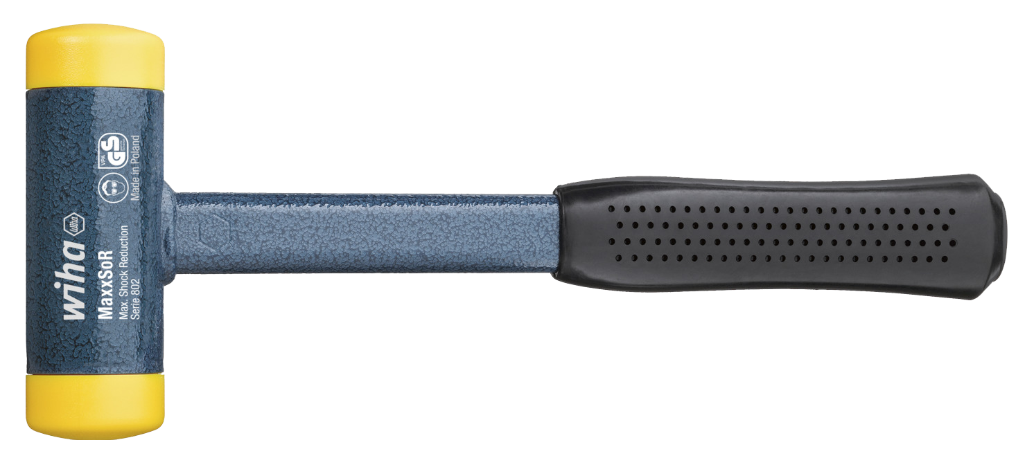 WIHA Terugslagvrije Hamer 802 Ø 30mm metalen steel 290mm
