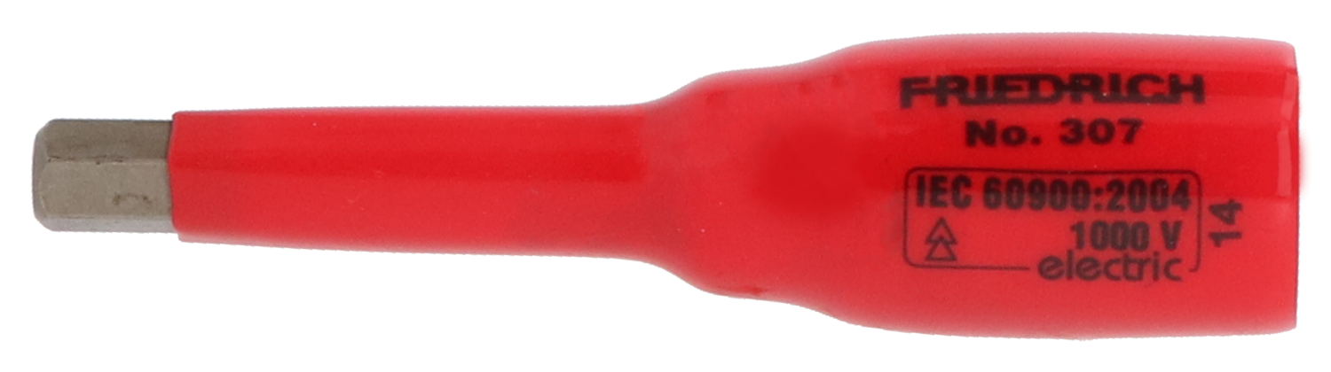 Friedrich 3/8" Inbusdop 307 1000V 80mm 10mm