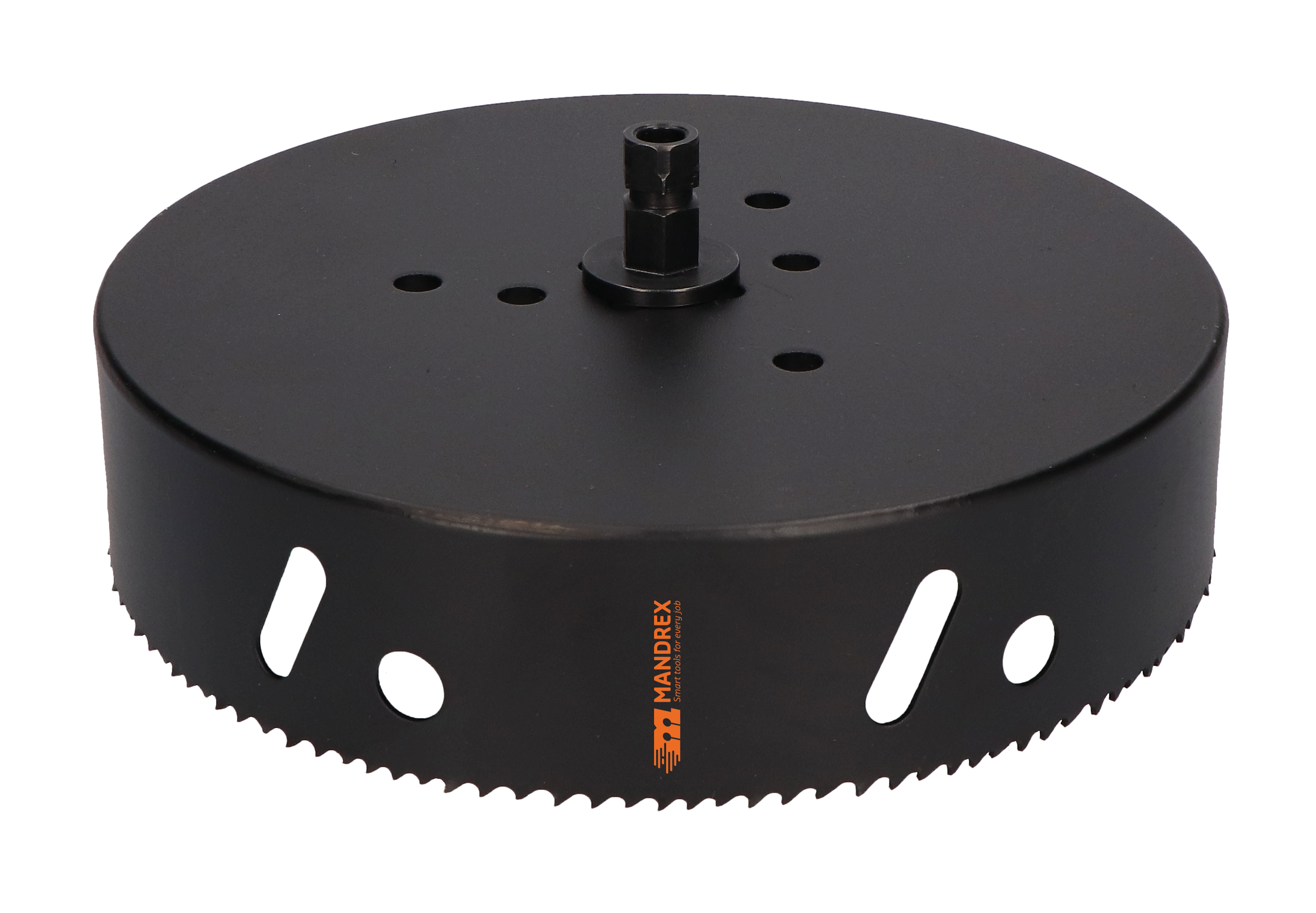 Mandrex Bi-metaal EasyXcut Gatzaag M3 45mm met adapter MHB3Q0200B Ø200mm