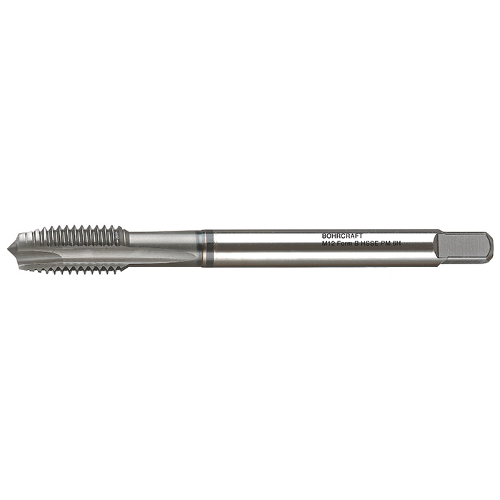 BC PP Machinetap Zwartring DIN 376 HSS-E Co 5% PM vorm B M22