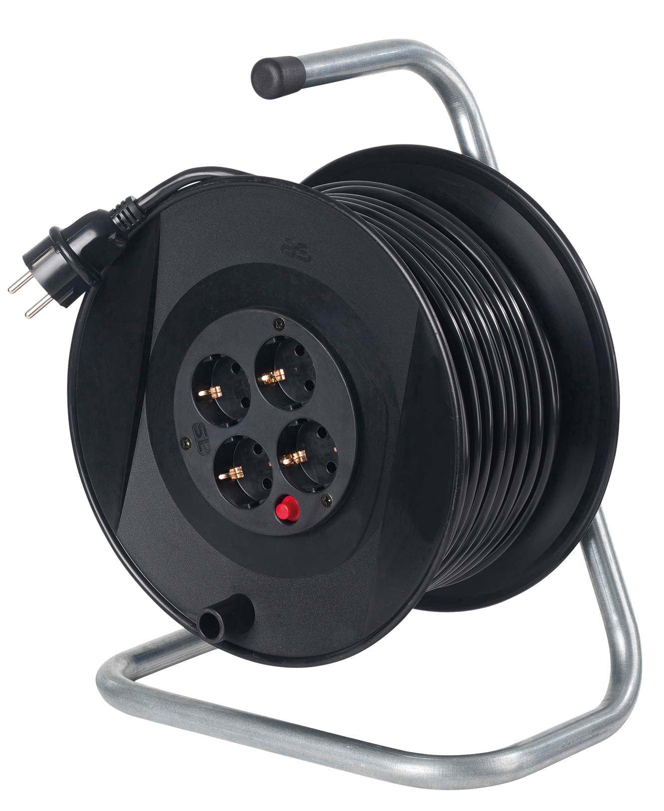 Schwabe Kabelhaspel 230V/16A IP20 Vinyl H05VV-F 3G1,5 25m