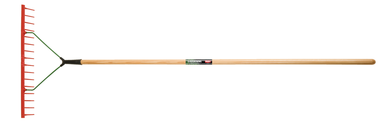 Polet Gazonhark 16T/600mm Polyamide met steel 150cm