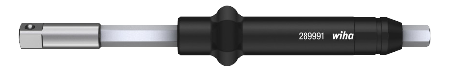 WIHA Adapter Dwarsgreep Momentschroevendraaier TorqueTplus 1/4" 28999