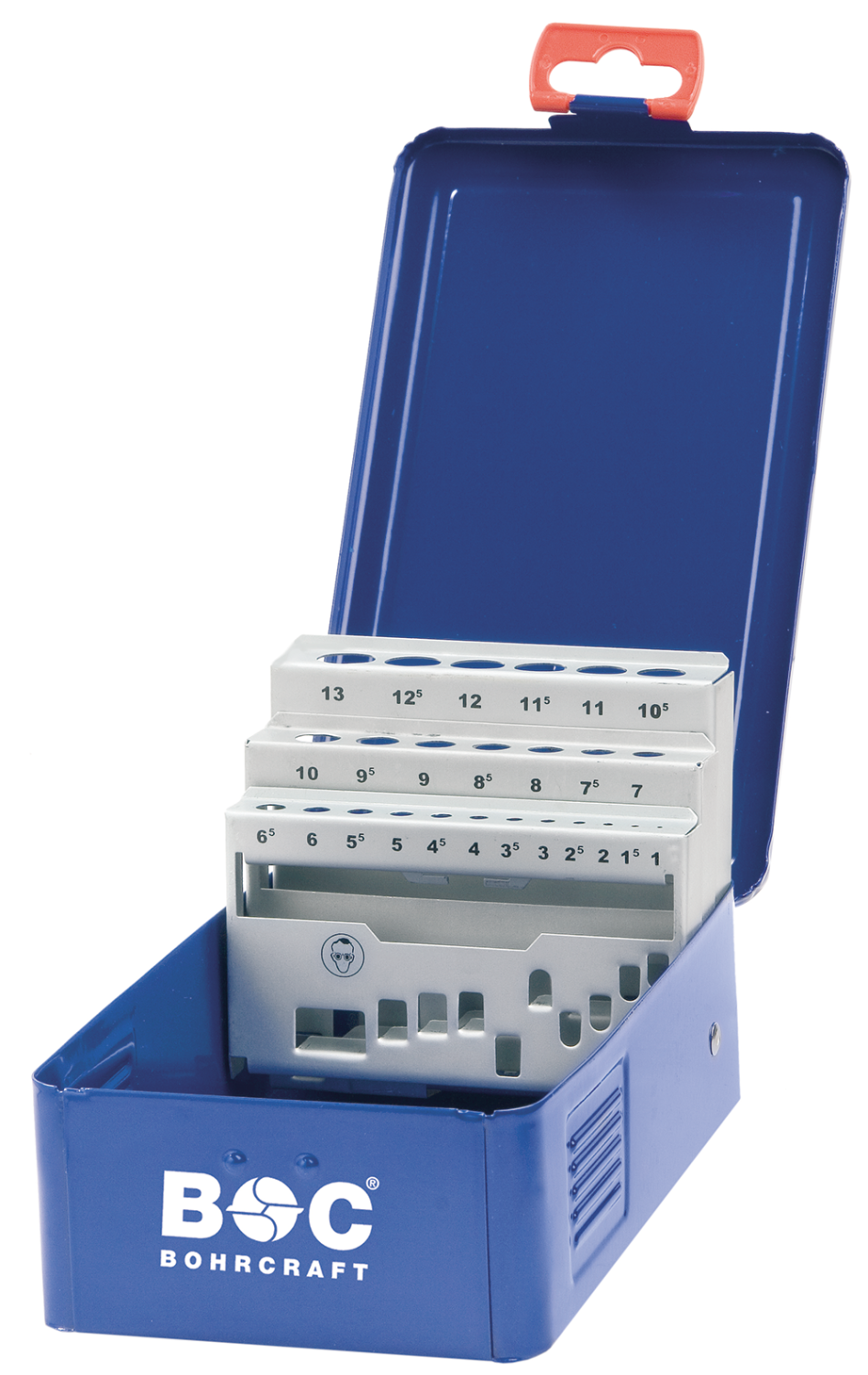 BC Metalen Cassette Draadsnijgereedschappen Leeg GW20 M3-M20, 54-delig