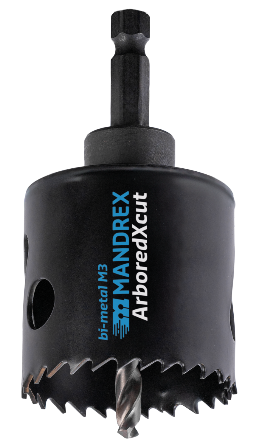 Mandrex Bi-metaal ArboredXcut M3 Gatzaag 45mm met gatzaaghouder MHB35064B Ø64mm