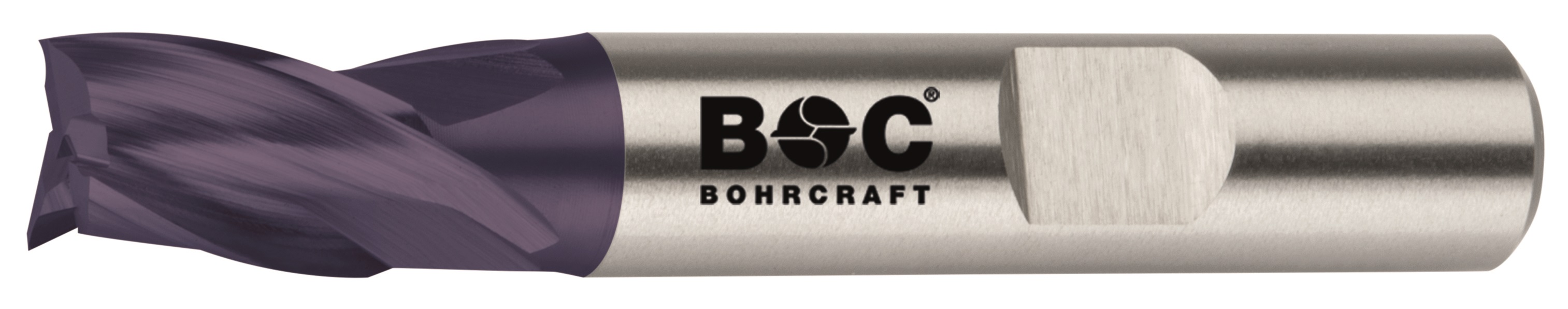 BC PP Spiebaanfrees DIN 327 N HSS-E Co 8%, kort, Z3, TiAlN 10,0 mm Weldon DIN 1835 B