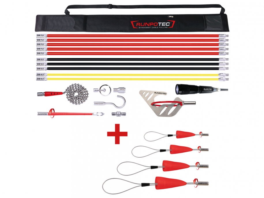 RUNPO ACTIESET Runposticks + Runpofix 4-delige set