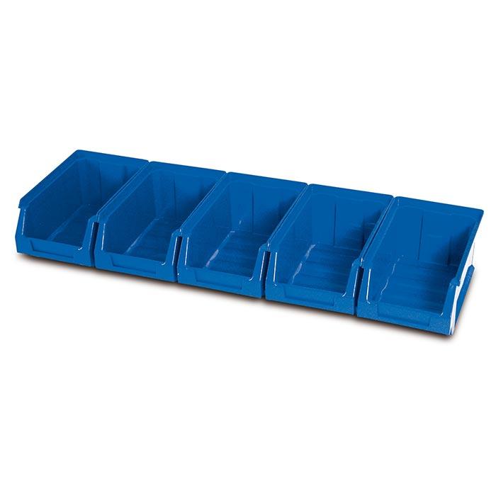 Tayg Wandstrip G-51 met 5 Stapelbakken 170 x 520 x 80mm