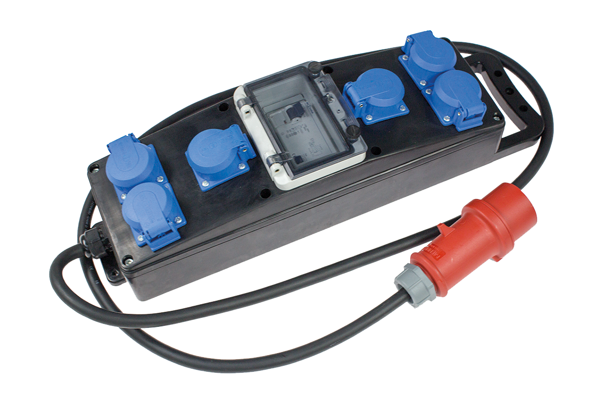 Verdeeldozen met/zonder Verlengkabels