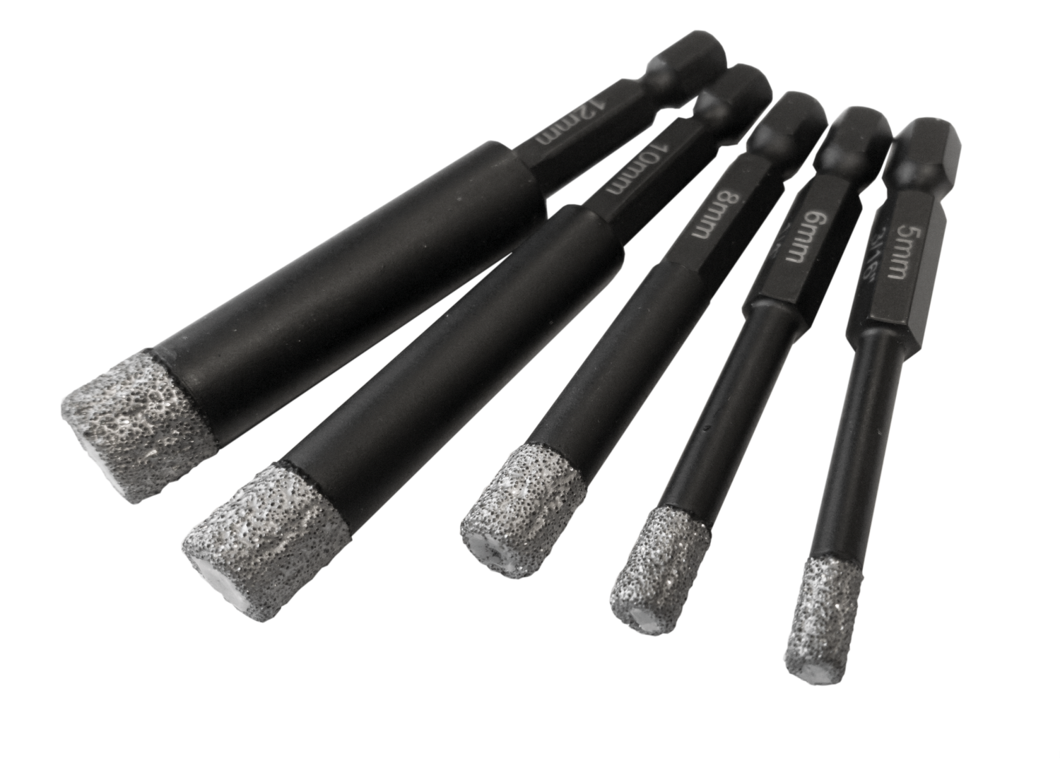 Mandrex TileXcut Diamant Tegelboorset MHDS21001 5-12mm, 5-delig