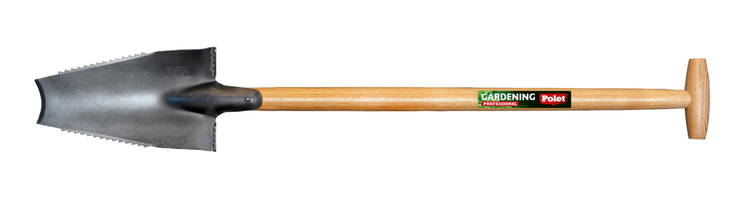 Polet Boomwortelspade 380/140/3 T-Steel Essen 85cm