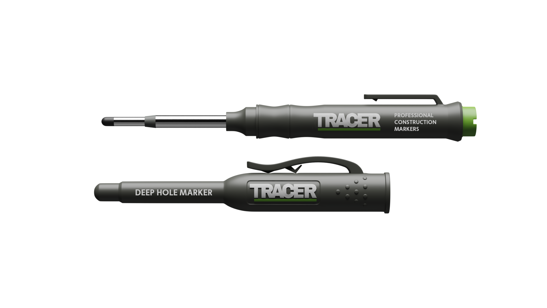 TRACER Boorgat Markeerstift dubbele punt + Houder AMP2