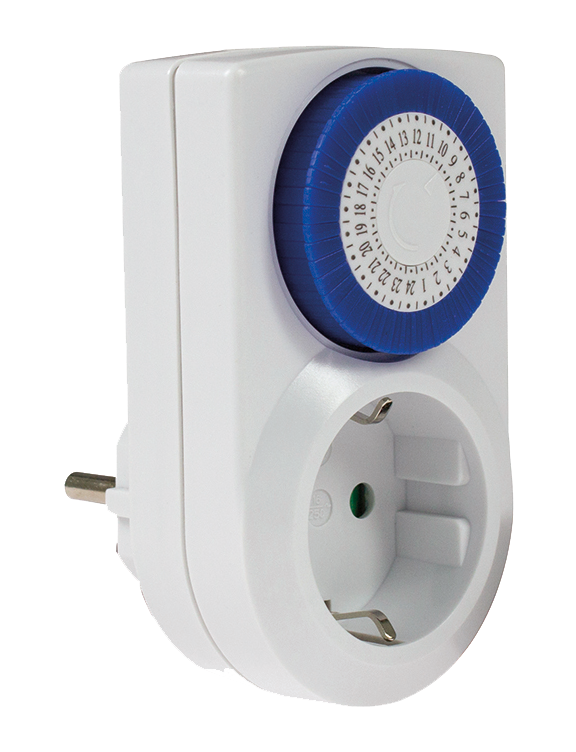 Schwabe Dagtimer 230V/16A IP20 Mechanisch Indoor 48 schakeltijden