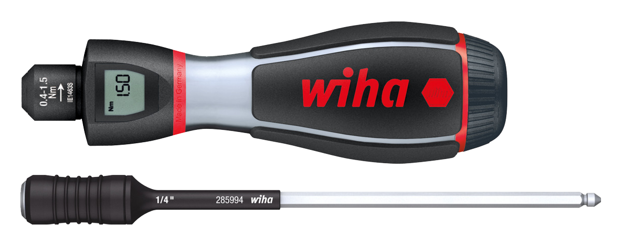 WIHA Momentschroevendraaier iTorque met digitale schaalverdeling 28352 0.4-1.5 Nm