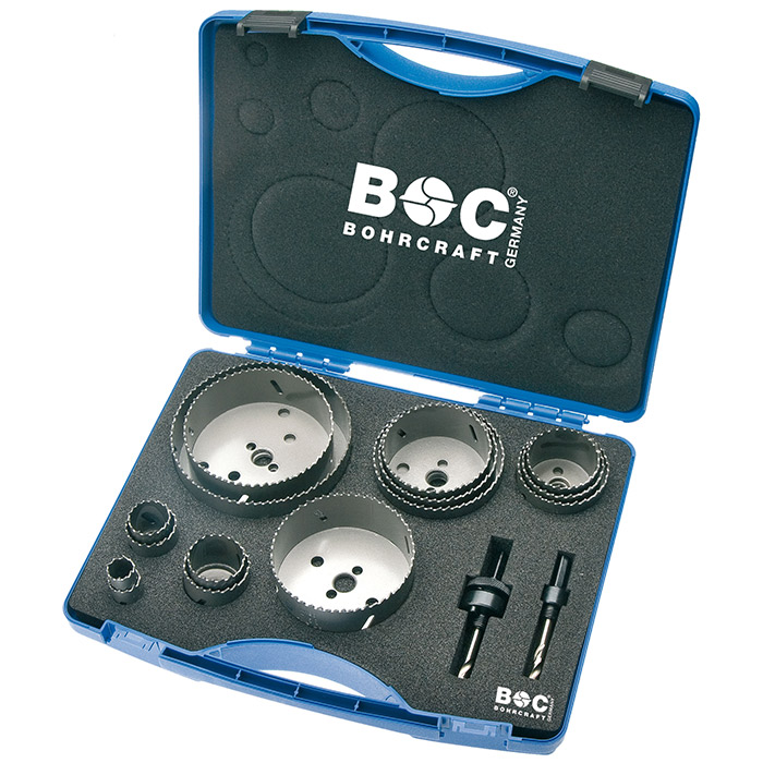 BC Bi metaal gatzagenset HSS RLS 15 "Universeel" 19-127mm, 17-delig