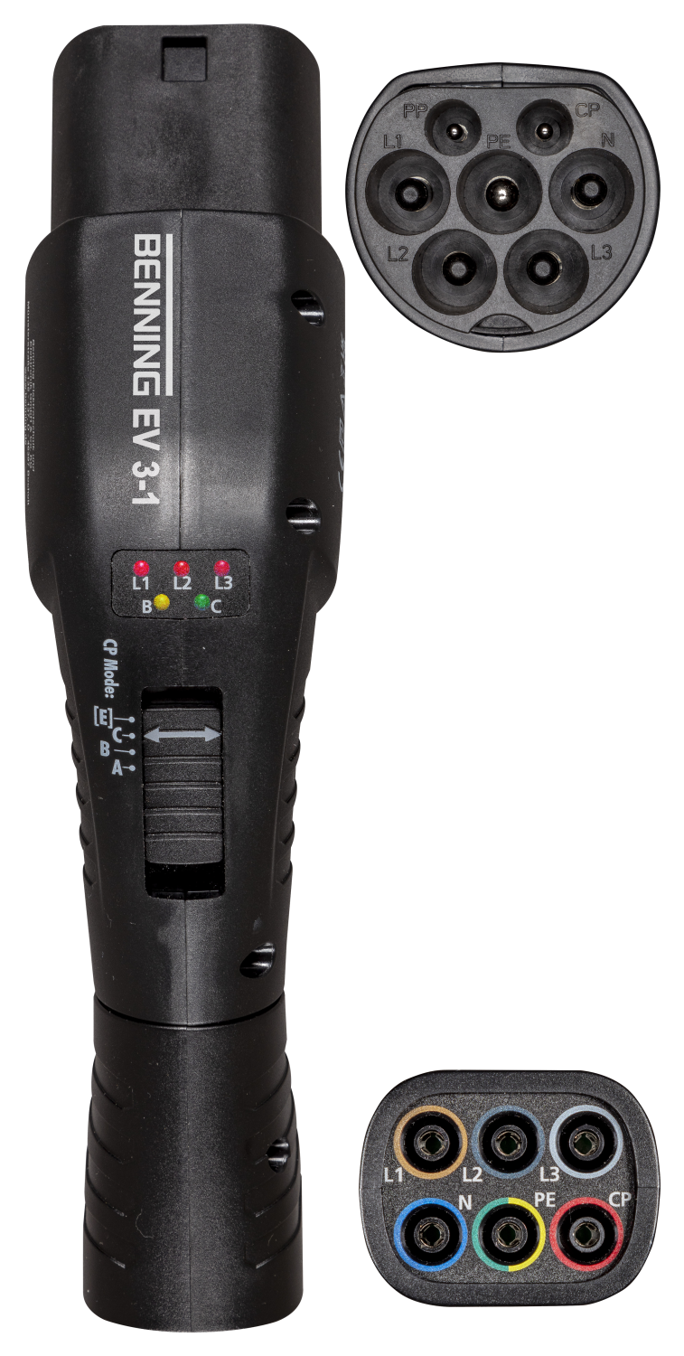 BENNING EV 3-1 Laadstation Tester en Meetadapter