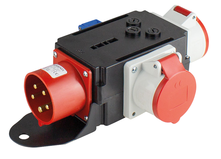 Schwabe CEE MIXO Adapter 400V/32A IP44 5-polig RUHR