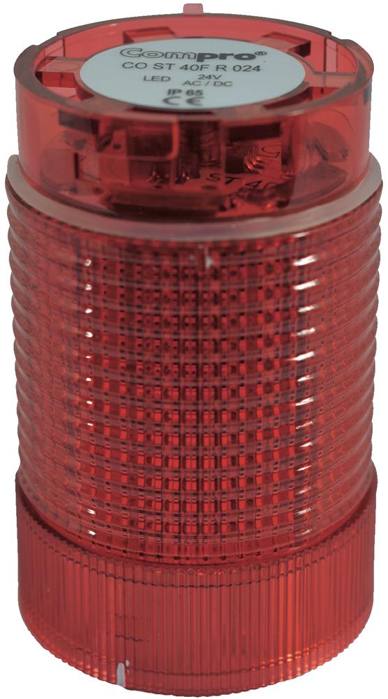 Compro Flitslamp Signaalzuil ST40 LED Element Rood 4F